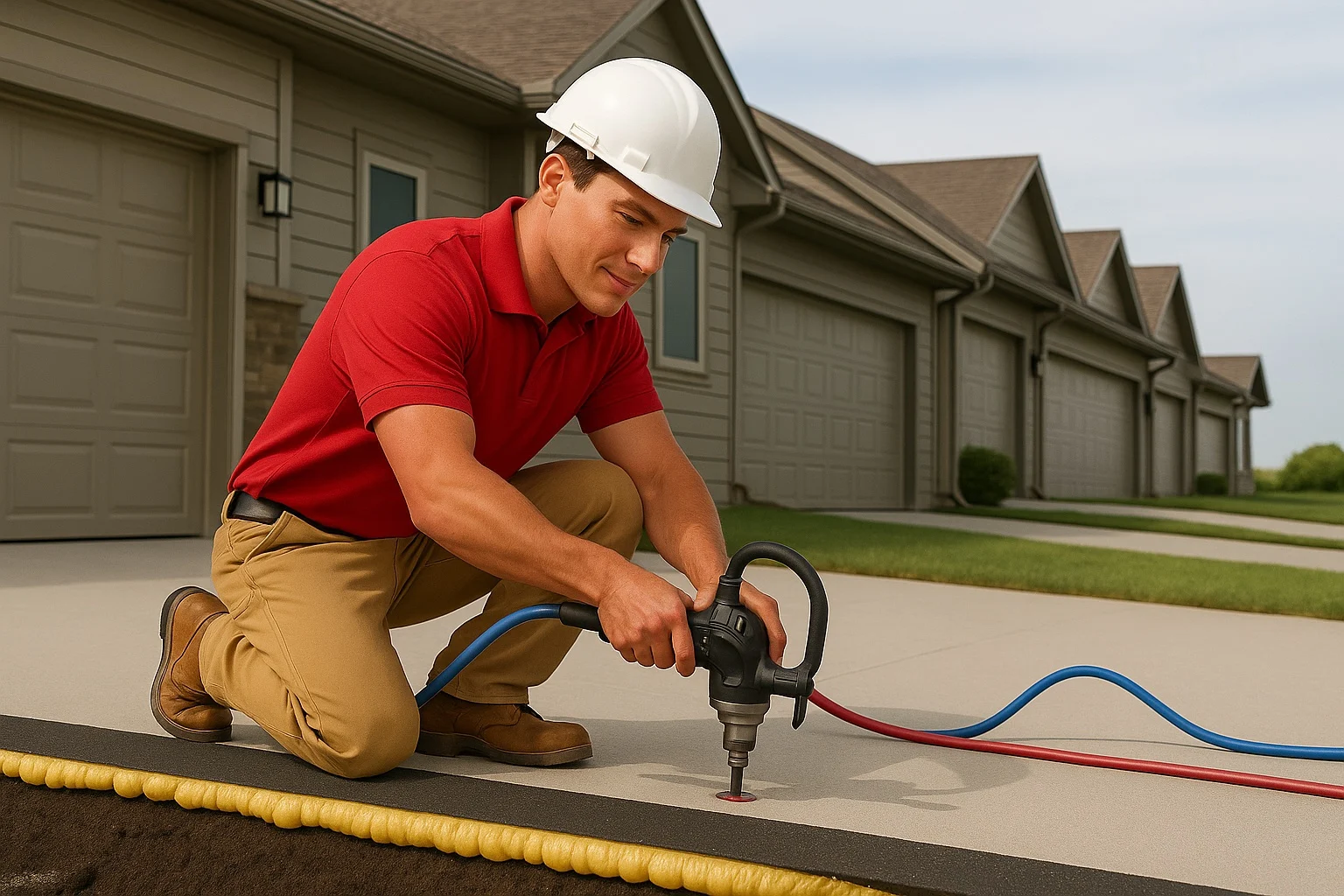 Reliable Driveway Repair Using Foam in Columbus - Top Level