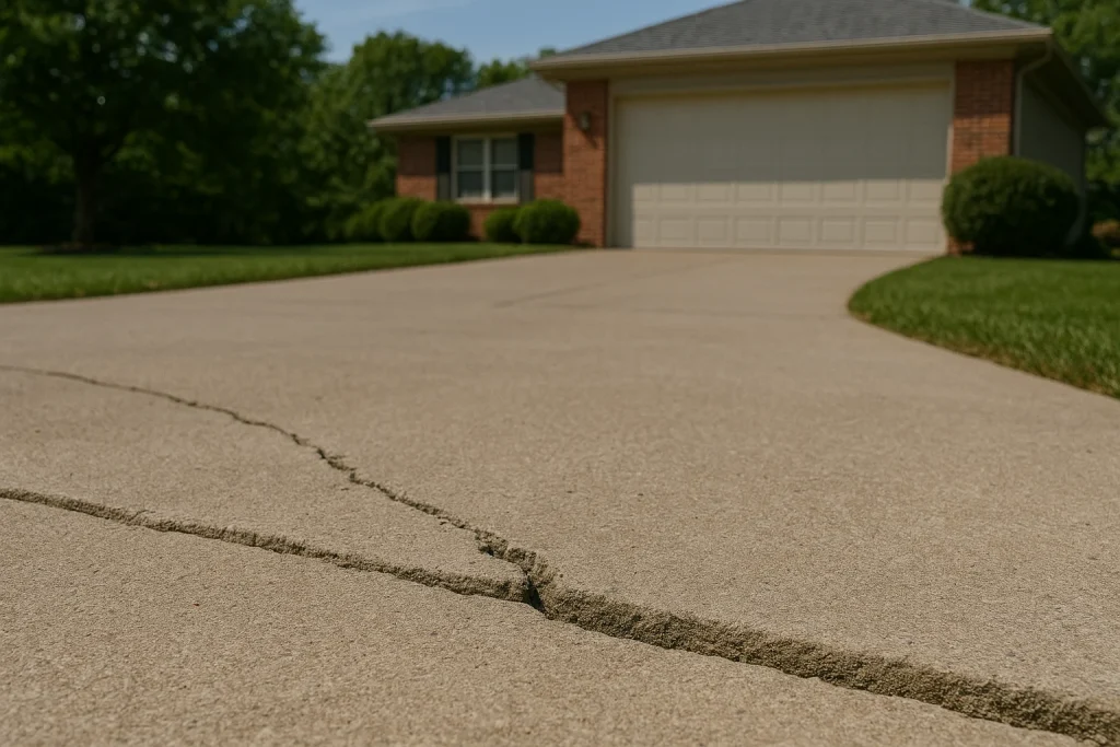 Driveway Leveling in Columbus
