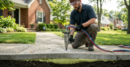 Concrete Lifting Services Near Me in Ohio | Expert Concrete Leveling & Repair Solutions