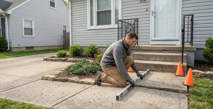 Safety First: Fixing Uneven Front Steps and Walkways in Columbus, Ohio